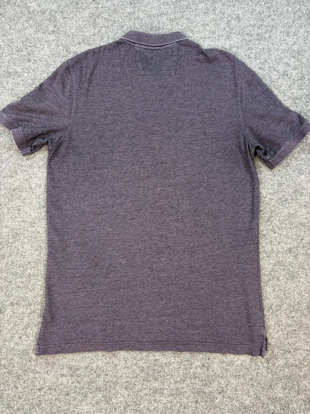 Banana Republic Organic Cotton Polo | Quiet Luxury | Purple Lilac Golf Casual